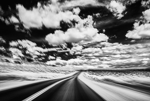 Curve at Horizon - Garlock, CA - 2012