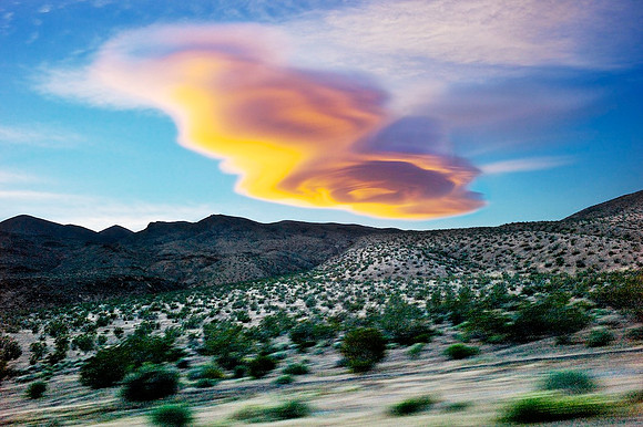 The Cloud that Followed Me Home - Garlock, CA - 2011