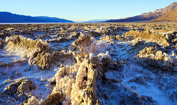 Salt Formations at Badwater Basin - Death Valley, CA - 2015
