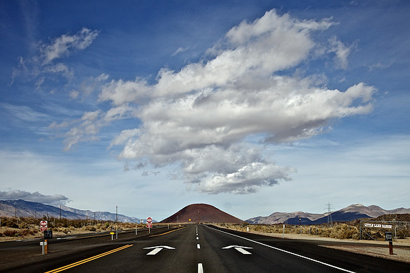 Great Cloud Over Red Hill - Fossil Falls, CA - 2012
