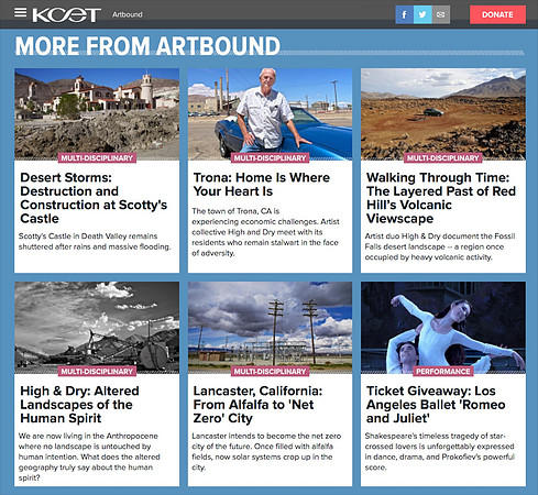 KCET Artbound - High & Dry - April 2016