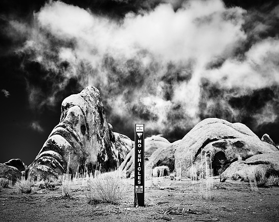 A Work in Progress – Infrared Exposure – Alabama Hills, California – 2022