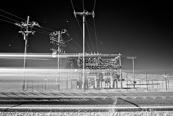 SoCal Edison Electrical Substation - South of Bridgeport, CA - 2014