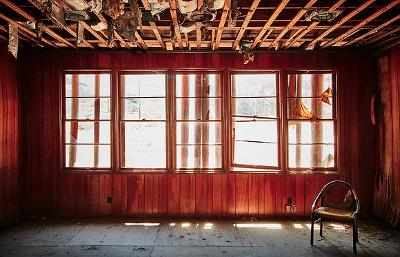 Room with Chair – Administration Building – Whittaker-Bermite Site – Santa Clarita, CA – 2017
