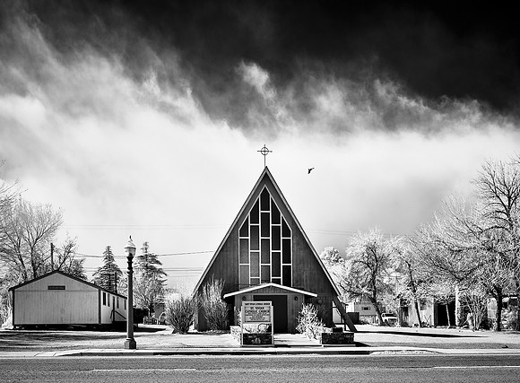 Church Raven – Independence, California – 2021