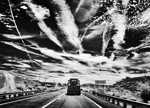 Fire in the Sky – Highway 95 Near Lake Havasu, Arizona – 2021