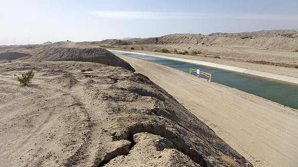 Cochella Canal No.2 Near Salton Sea, CA - 2014