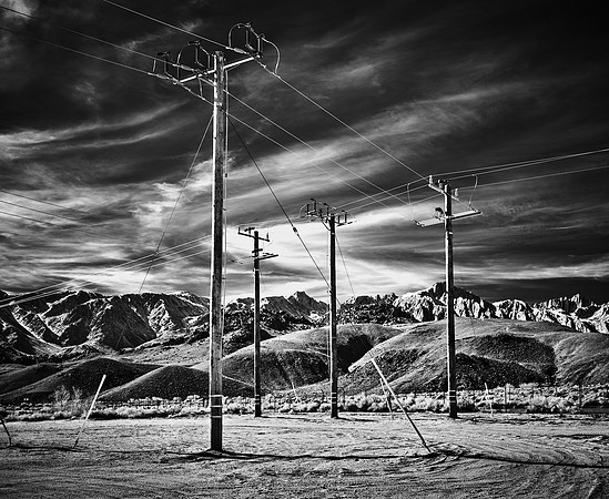 Cross Currents – Infrared Exposure – Alabama Hills, California – 2022