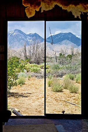 Trailer on Indian Reservation - Fort Independence, CA - 2011