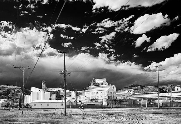 Searles Valley Minerals Plant - Infrared Exposure - Trona, CA - 2010