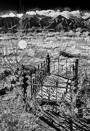 Grave of Rafael Diaz d 188? - Pioneer Cemetery - Lone Pine, CA 2013