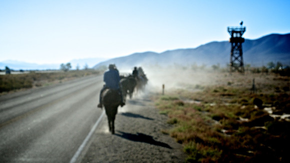Passing Manzanar National Historic Site - 2013